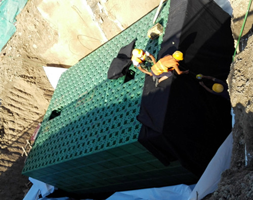 雨水調(diào)蓄池施工